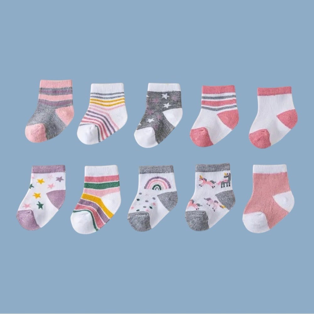 NIP 10pc Baby Sock Set